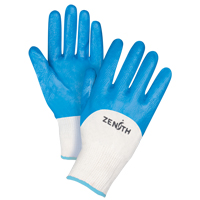 Gants enduits et tricot&eacute;s sans coutures de poids moyen, 10/T-Grand, R&ecirc;vetement Nitrile, Calibre 13, Enveloppe en Coton NTL Industrial