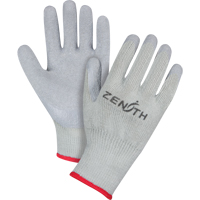 Gants enduits &agrave; doublure confortable en caoutchouc naturel, 10/T-Grand, R&ecirc;vetement Latex de caoutchouc, Calibre 10, Enveloppe en Polyester/Coton NTL Industrial