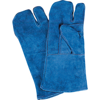Double Palm & Thumb Welding Gloves, Split Cowhide, Size Large NTL Industrial