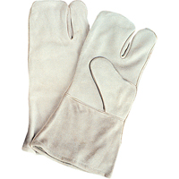 Standard-Duty Welder's Gloves, Split Cowhide, Size Large NTL Industrial