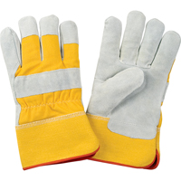 Gants d'ajusteur doubl&eacute;s pour l'hiver de premi&egrave;re qualit&eacute;, 2T-Grand, Paume en Cuir de vache refendu, Doublure en Molleton de mousse NTL Industrial