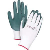 Premium Comfort Coated Gloves, 9/Large, Nitrile Coating, 13 Gauge, Polyester Shell SAO159 | NTL Industrial
