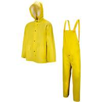 Tornado Economy Suit, PVC, 5X-Large, Yellow NTL Industrial