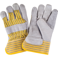 Premium Quality Fitters Gloves, Large, Split Cowhide Palm, Cotton Inner Lining NTL Industrial