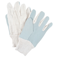 Premium Work Gloves, Large, Split Cowhide Palm SAP296 | NTL Industrial