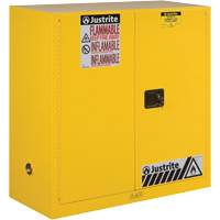 Armoires Sure-Grip EX pour produits inflammables, 30 gal., 2 Porte(s), 43" La x 44" h x 18" p NTL Industrial