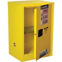 Sure-Grip&reg; EX Compac Flammable Safety Cabinet, 12 gal., 1 Door, 23.25" W x 35" H x 18" D NTL Industrial