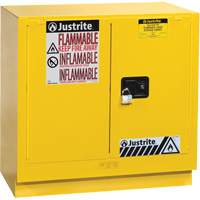 Sure-Grip&reg; EX Undercounter Flammable Safety Cabinet, 22 gal., 2 Door, 35" W x 35" H x 22" D NTL Industrial