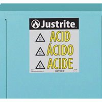 Sure-Grip&reg; Ex Acid/Corrosive Storage Cabinets, 22 gal., 35" x 35" x 22" NTL Industrial