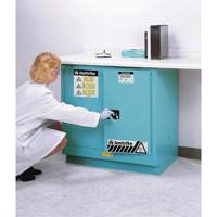 ChemCor&reg; Lined Acid/Corrosive Storage Cabinets, 22 gal., 35" x 35" x 22" NTL Industrial