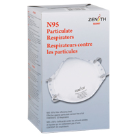 Respirateur contre les particules, N95, Certifi&eacute; NIOSH, Moyen/grand NTL Industrial