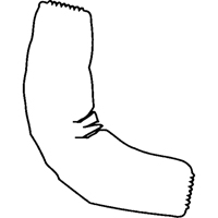 Sleeves, 18" long, Tyvek&reg; 400, White NTL Industrial