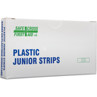 Bandages en bandes Juniors, Rectangulaire/carr&eacute;e, 18", Plastique, St&eacute;rile NTL Industrial