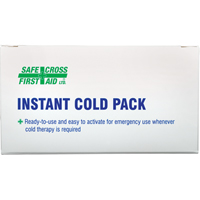Instant Compress Packs, Cold, Single Use, 4" x 6" SAY517 | NTL Industrial