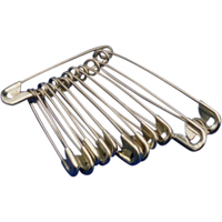 Safety Pins, Assorted Sizes SAY543 | NTL Industrial