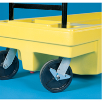 Poly-Spillcart™ Cart, 66.5" L x 29" W x 43.9" H, 57 US gal. Spill Cap. SB766 | NTL Industrial