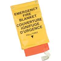 Emergency Fire Blankets, Fibreglass, 72"L x 72"W SB884 | NTL Industrial