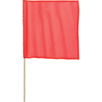 Traffic Safety Flags, Mesh, With Handle SC141 | NTL Industrial