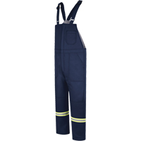 Deluxe Insulated Bib Overalls with Reflective Striping, 3X-Large, Navy Blue NTL Industrial