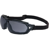 Lunettes de s&eacute;curit&eacute; &eacute;tanches Uvex Tirade, Lentille Grise/fum&eacute;e, Antibu&eacute;e, ANSI Z87+/R&eacute;pond ou surpasse la norme CSA Z94.3 NTL Industrial