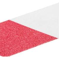 Ruban antid&eacute;rapant de premi&egrave;re qualit&eacute;, 2" x 60', Rouge & blanc NTL Industrial