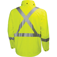 Narvik Rainwear - Jacket, Polyester, High Visibility Lime-Yellow, Small NTL Industrial