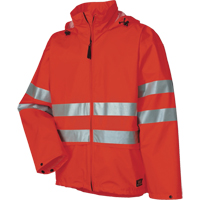 Narvik Rainwear - Jacket, Polyester, High Visibility Orange, Small NTL Industrial