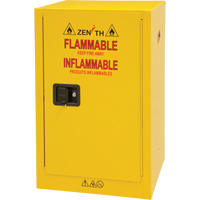 Armoire pour produits inflammables, 12 gal., 1 Porte(s), 23" La x 35" h x 18" p NTL Industrial