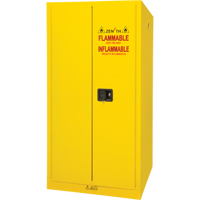Flammable Storage Cabinet, 60 gal., 2 Door, 34" W x 65" H x 34" D SDN648 | NTL Industrial