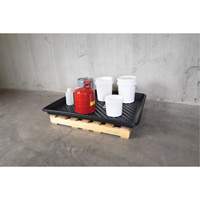 Ultra-Utility Trays&reg;, 36" L x 36" W x 4.75" H, 27 US gal. Spill Capacity NTL Industrial