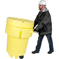 Ultra-Overpacks&reg; Wheeled Drum, 95 gal., Mobile NTL Industrial