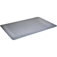 WD Foodmaster Anti-Microbial Mats, Smooth, 3' x 4' x 9/16", Grey, Vinyl Foam NTL Industrial