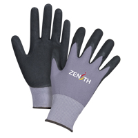 ZX-1 Premium Touchscreen Compatible Gloves, 10/X-Large, Nitrile/Foam Nitrile Coating, 15 Gauge, Nylon Shell NTL Industrial
