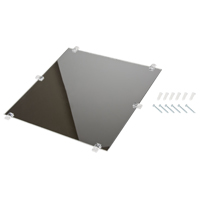 Flat Mirror, 18" H x 30" W, Unframed SGT377 | NTL Industrial