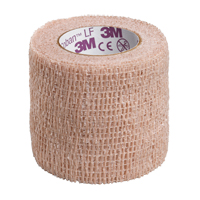 Coban Latex-Free Wraps, Cut to Size L x 2" W, Class 1, Self-Adherent NTL Industrial