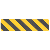 Premium Anti-Skid Tape, 6" x 24", Black & Yellow NTL Industrial