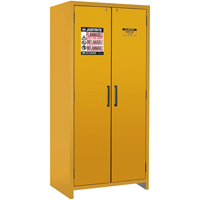 90-Minute EN Safety Storage Cabinet, 30 gal., 2 Door, 35.16" W x 76.89" H x 24.21" D SDS988 | NTL Industrial
