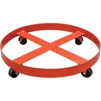 Poly-Collector™ Drum Dolly, 27.5" dia. x 5.5" H SE153 | NTL Industrial