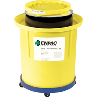 Poly-Collector™ 66 with Poly Drum, 32.5" dia. x 42.5" H, 70 US gal. Spill Cap. SE555 | NTL Industrial