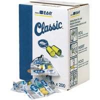 E-A-R Classic Earplugs, Bulk - Polybag, Corded NTL Industrial