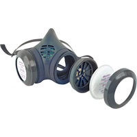 Respirateur &agrave; demi-masque assembl&eacute; de la s&eacute;rie 8000, &eacute;lastom&egrave;re/Thermoplastique, Petit NTL Industrial