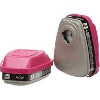 Cartouches pour respirateur s&eacute;rie 6000, Cartouche gaz/vapeur, Vapeurs organiques/P100 NTL Industrial