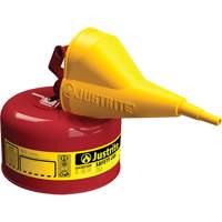 Bidons s&eacute;curitaires, Type I, Acier, 1 gal. US, Rouge, Homologu&eacute; FM/List&eacute; UL/ULC NTL Industrial