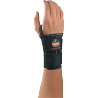 ProFlex&reg; 4010 Double Strap Wrist Support, Elastic, Right Hand, Small NTL Industrial