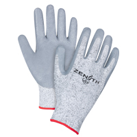 Gants &eacute;lastiques sans coutures r&eacute;sistants &agrave; la coupe, Taille Petit/7, Calibre 13, Rev&ecirc;tement Nitrile, Enveloppe en PEHP, ANSI/ISEA 105 niveau 2/EN 388 niveau 3 NTL Industrial