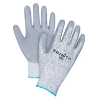 Gants &eacute;lastiques sans coutures r&eacute;sistants &agrave; la coupe, Taille T-Grand/10, Calibre 13, Rev&ecirc;tement Nitrile, Enveloppe en PEHP, ANSI/ISEA 105 niveau 2/EN 388 niveau 3 NTL Industrial