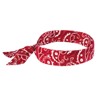 Chill-Its&reg; 6700 Cooling Bandanas, Red NTL Industrial