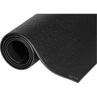 Comfort-King Mats, Smooth, 2' x 3' x 3/8", Black, Sponge NTL Industrial