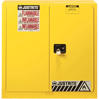 Sure-Grip<sup>®</sup> EX Flammable Safety Cabinet, 30 gal., 2 Door, 36" W x 35" H x 24" D SEC010 | NTL Industrial