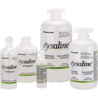 Saline Eyewash Bottles, Full Bottle, 1 oz. SEC467 | NTL Industrial